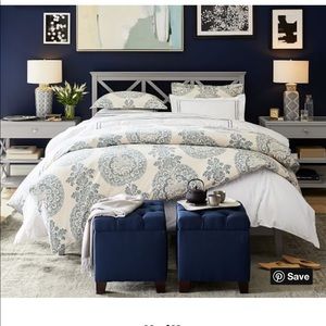 Duvet cover and shams